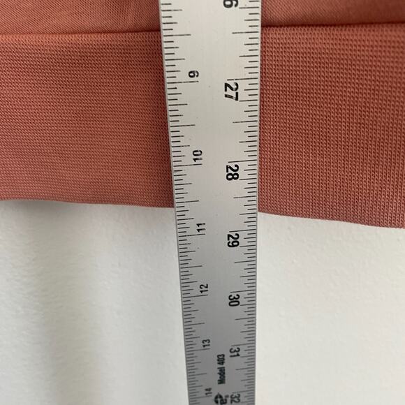 Under Armour Hoodie Mens Large Sweatshirt Blush Pink Fleece Line Sweater Logo - Picture 3 of 8